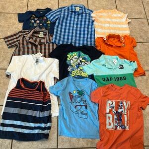 Bundle of boys shirts